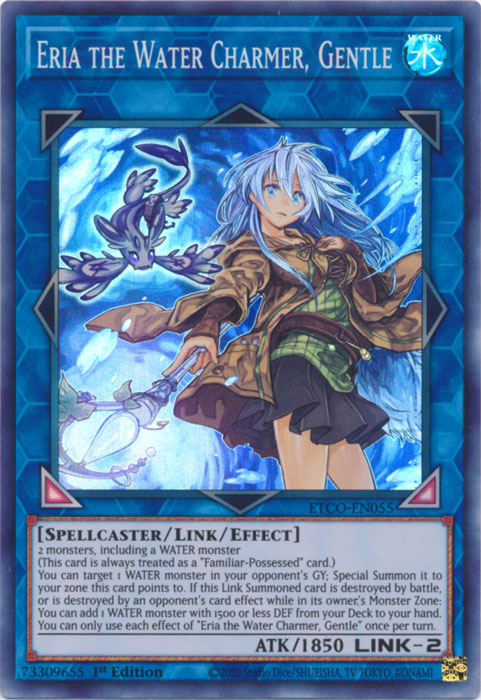 Eria the Water Charmer, Gentle [ETCO-EN055] Super Rare | Gear Gaming Bentonville