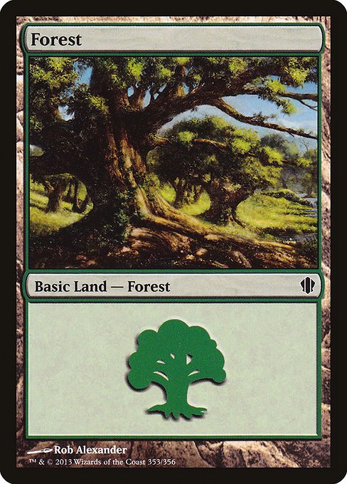 Forest (353) [Commander 2013] | Gear Gaming Bentonville