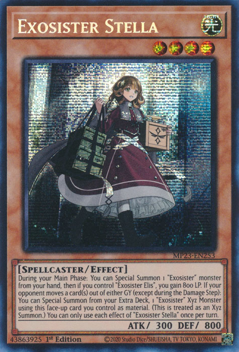 Exosister Stella [MP23-EN253] Prismatic Secret Rare | Gear Gaming Bentonville