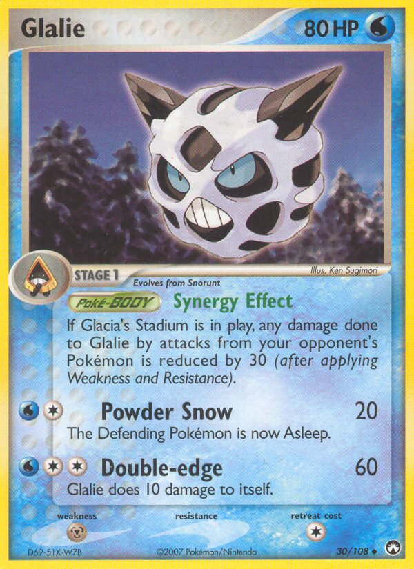 Glalie (30/108) [EX: Power Keepers] | Gear Gaming Bentonville