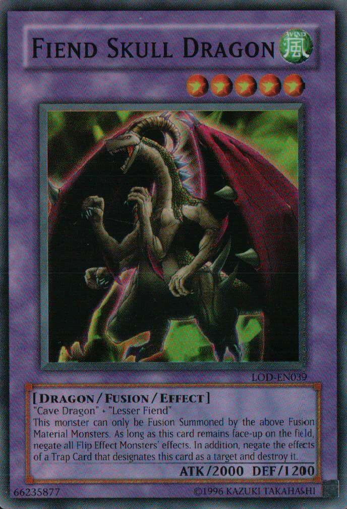 Fiend Skull Dragon [LOD-EN039] Super Rare | Gear Gaming Bentonville