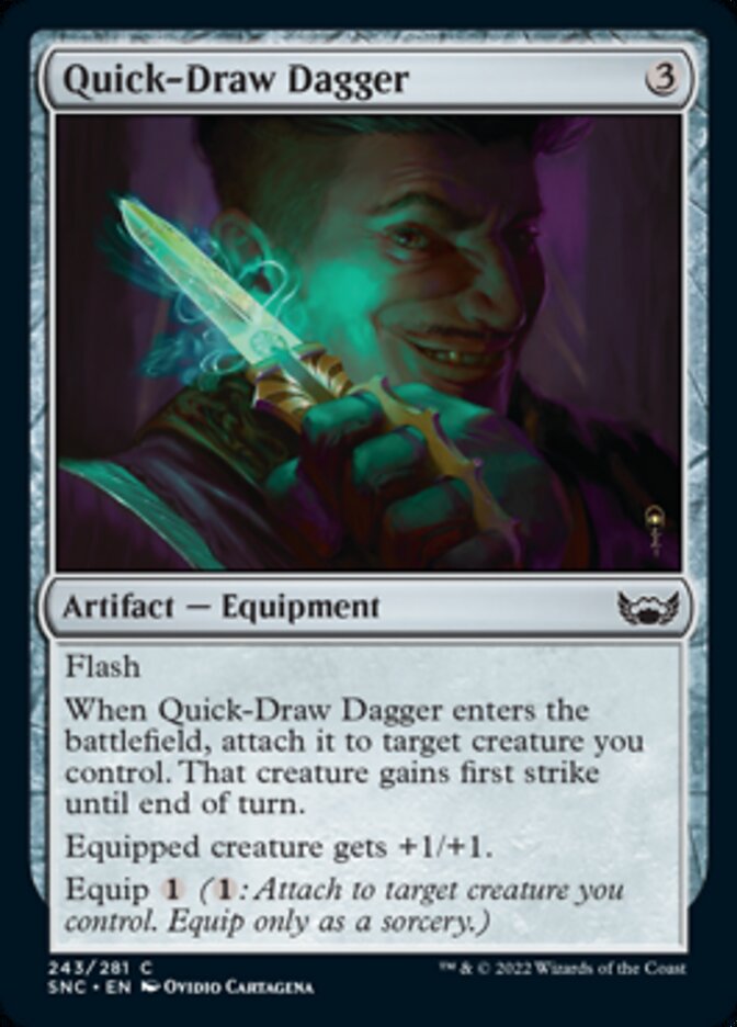 Quick-Draw Dagger [Streets of New Capenna] | Gear Gaming Bentonville