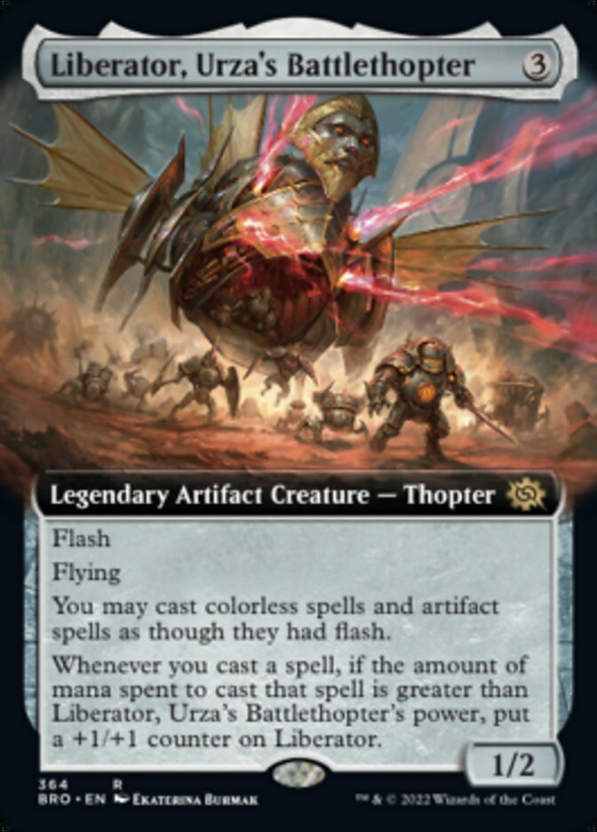 Liberator, Urza's Battlethopter (Extended Art) [The Brothers' War] | Gear Gaming Bentonville