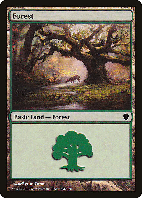 Forest (356) [Commander 2013] | Gear Gaming Bentonville