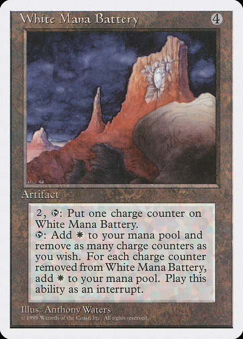 White Mana Battery [Fourth Edition] | Gear Gaming Bentonville