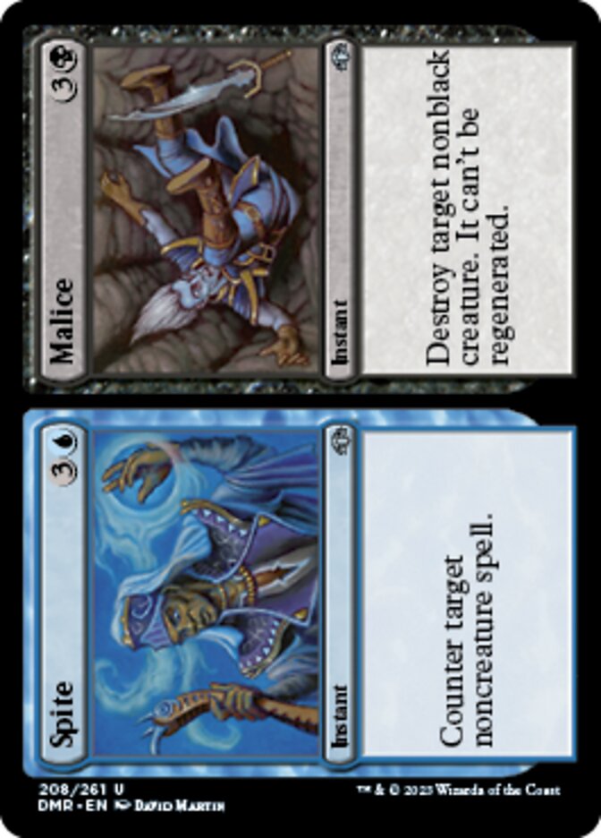Spite // Malice [Dominaria Remastered] | Gear Gaming Bentonville