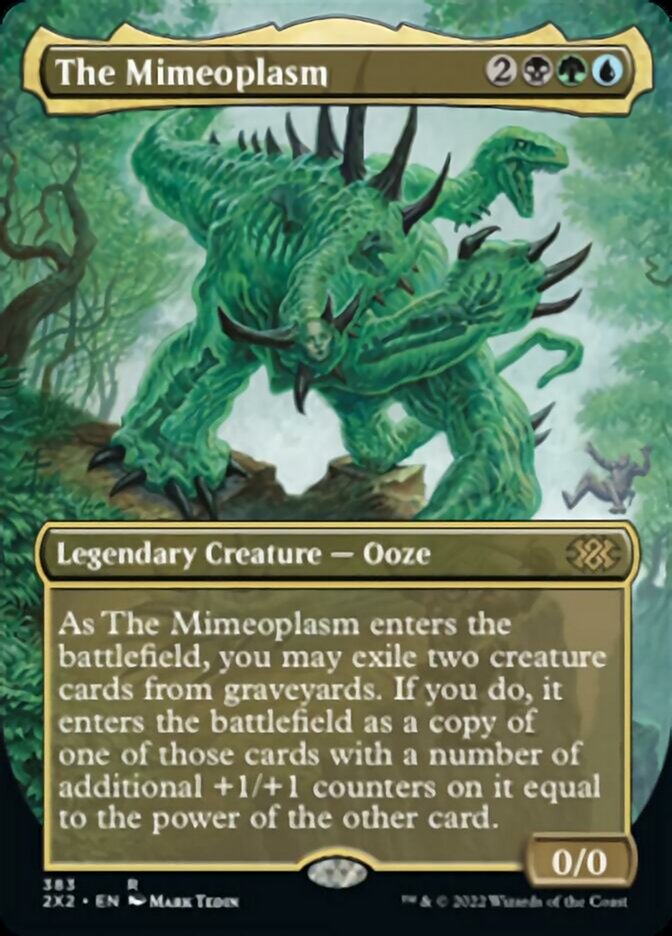 The Mimeoplasm (Borderless Alternate Art) [Double Masters 2022] | Gear Gaming Bentonville