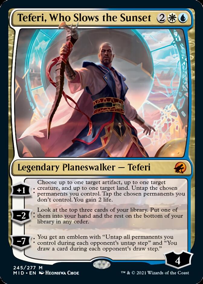 Teferi, Who Slows the Sunset [Innistrad: Midnight Hunt] | Gear Gaming Bentonville