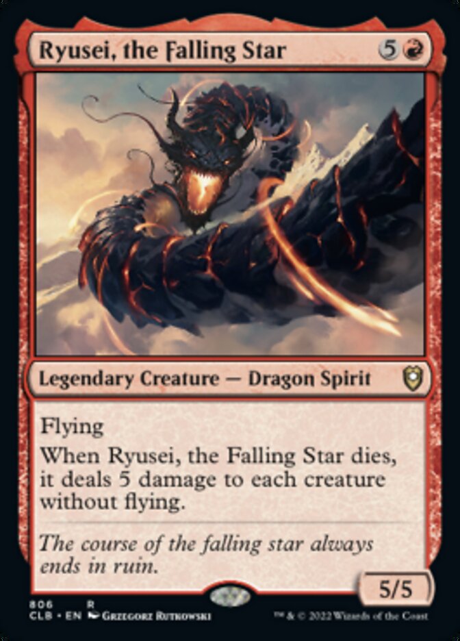 Ryusei, the Falling Star [Commander Legends: Battle for Baldur's Gate] | Gear Gaming Bentonville