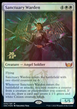 Sanctuary Warden [Streets of New Capenna Prerelease Promos] | Gear Gaming Bentonville