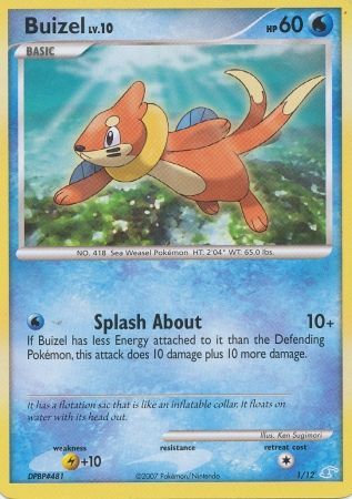 Buizel (1/12) [Diamond & Pearl: Trainer Kit - Manaphy] | Gear Gaming Bentonville