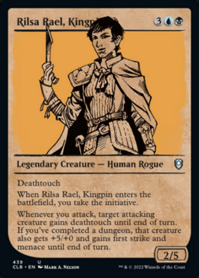 Rilsa Rael, Kingpin (Showcase) [Commander Legends: Battle for Baldur's Gate] | Gear Gaming Bentonville