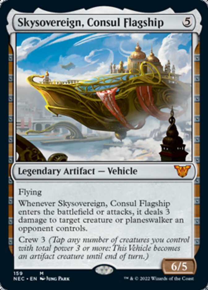 Skysovereign, Consul Flagship [Kamigawa: Neon Dynasty Commander] | Gear Gaming Bentonville