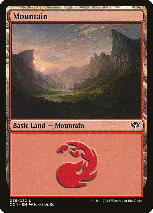 Mountain (35) [Duel Decks: Speed vs. Cunning] | Gear Gaming Bentonville