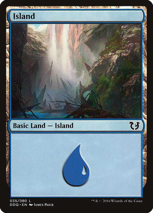 Island (35) [Duel Decks: Blessed vs. Cursed] | Gear Gaming Bentonville