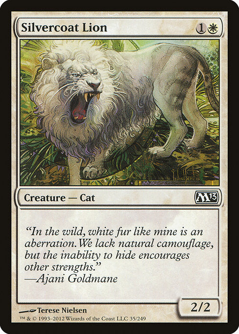 Silvercoat Lion [Magic 2013 (M13)] | Gear Gaming Bentonville