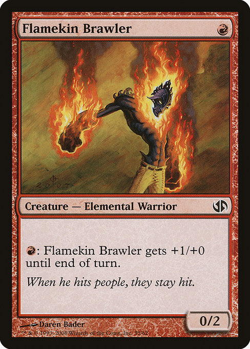 Flamekin Brawler [Duel Decks: Jace vs. Chandra] | Gear Gaming Bentonville