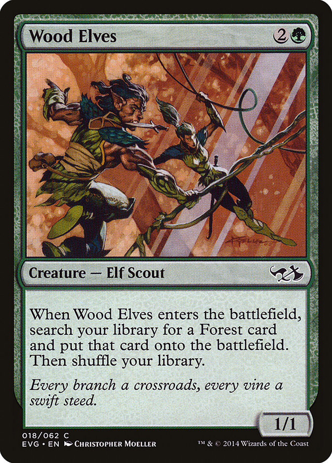 Wood Elves (Elves vs. Goblins) [Duel Decks Anthology] | Gear Gaming Bentonville