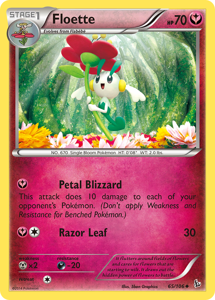 Floette (65/106) [XY: Flashfire] | Gear Gaming Bentonville