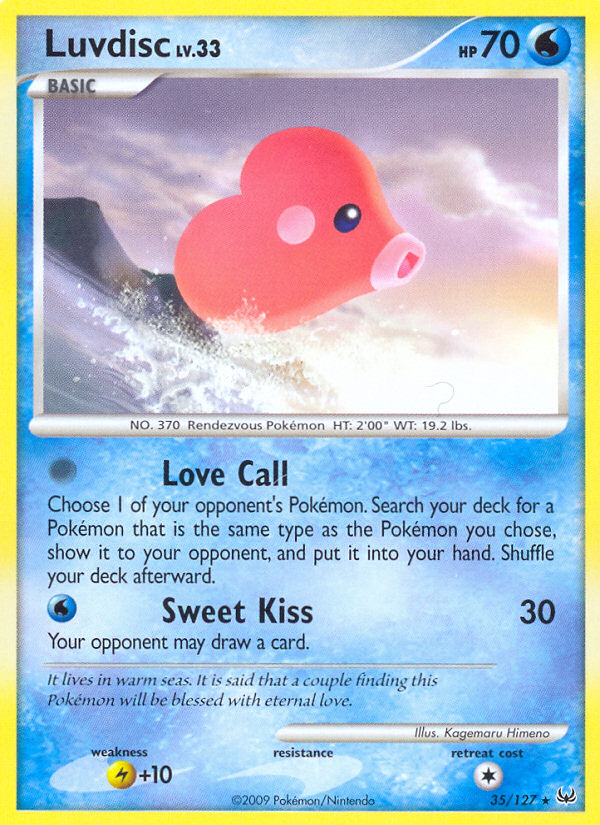 Luvdisc (35/127) [Platinum: Base Set] | Gear Gaming Bentonville