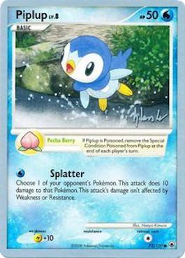 Piplup LV.8 (72/100) (Empotech - Dylan Lefavour) [World Championships 2008] | Gear Gaming Bentonville