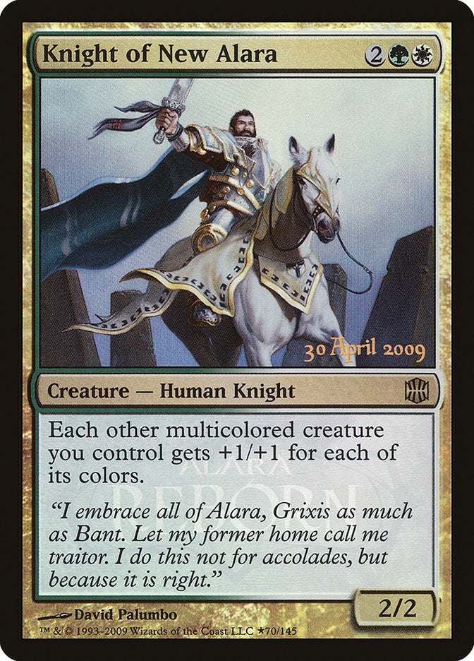 Knight of New Alara (Launch) [Alara Reborn Promos] | Gear Gaming Bentonville