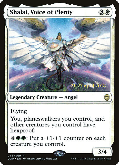 Shalai, Voice of Plenty [Prerelease Cards] | Gear Gaming Bentonville