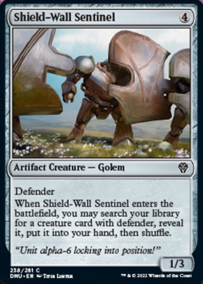 Shield-Wall Sentinel [Dominaria United] | Gear Gaming Bentonville