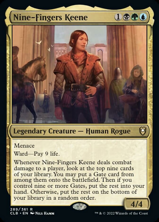 Nine-Fingers Keene [Commander Legends: Battle for Baldur's Gate] | Gear Gaming Bentonville