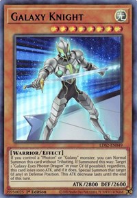 Galaxy Knight (Blue) [LDS2-EN049] Ultra Rare | Gear Gaming Bentonville