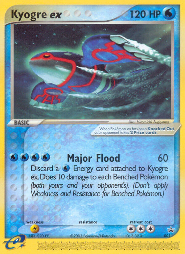 Kyogre ex (001) [Nintendo: Black Star Promos] | Gear Gaming Bentonville