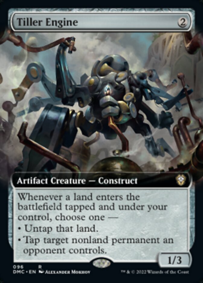 Tiller Engine (Extended Art) [Dominaria United Commander] | Gear Gaming Bentonville