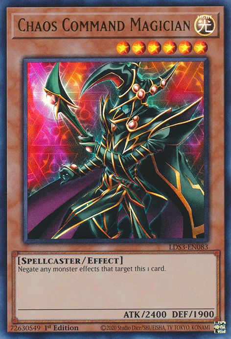 Chaos Command Magician [LDS3-EN083] Ultra Rare | Gear Gaming Bentonville