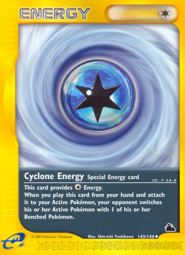 Cyclone Energy (143/144) [Skyridge] | Gear Gaming Bentonville