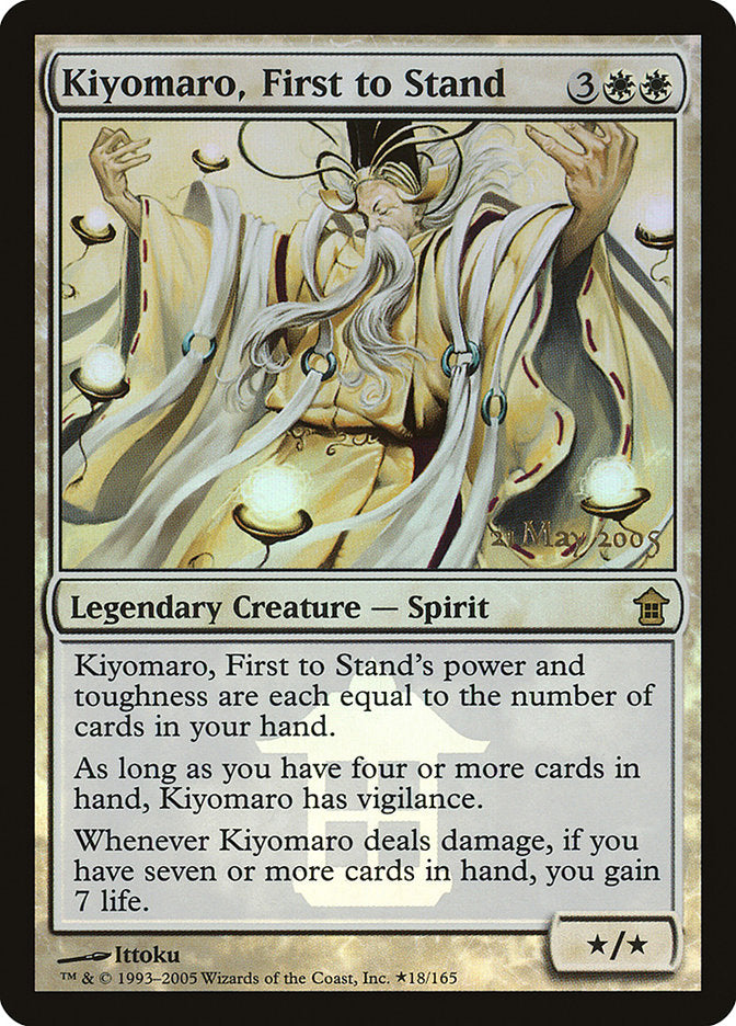 Kiyomaro, First to Stand [Saviors of Kamigawa Promos] | Gear Gaming Bentonville