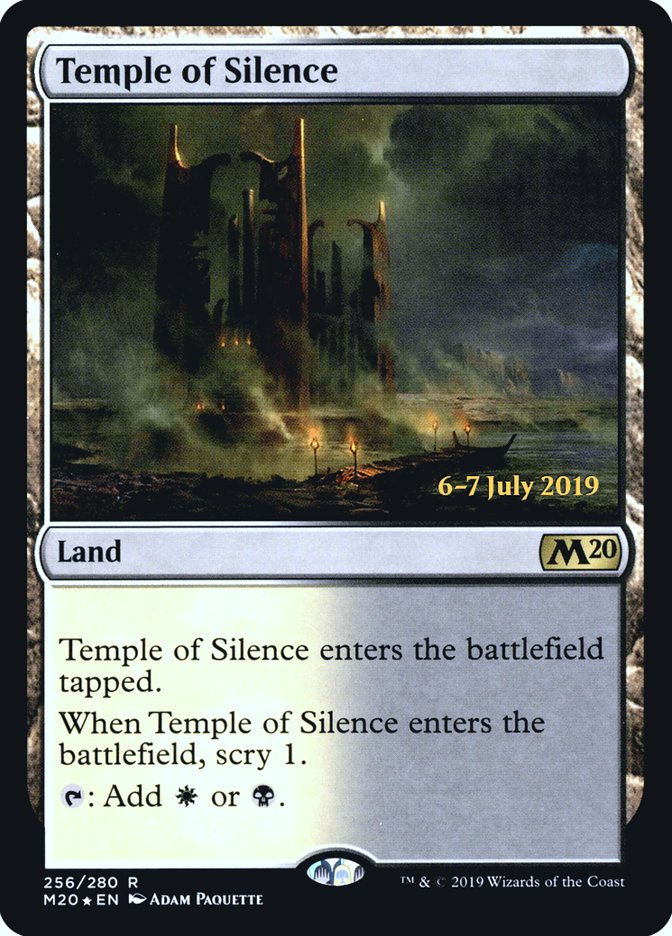 Temple of Silence  [Core Set 2020 Prerelease Promos] | Gear Gaming Bentonville