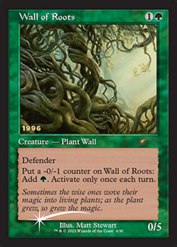 Wall of Roots [30th Anniversary Promos] | Gear Gaming Bentonville