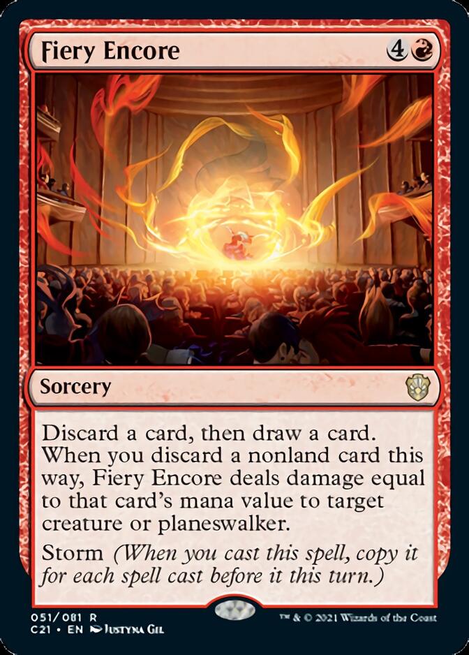 Fiery Encore [Commander 2021] | Gear Gaming Bentonville