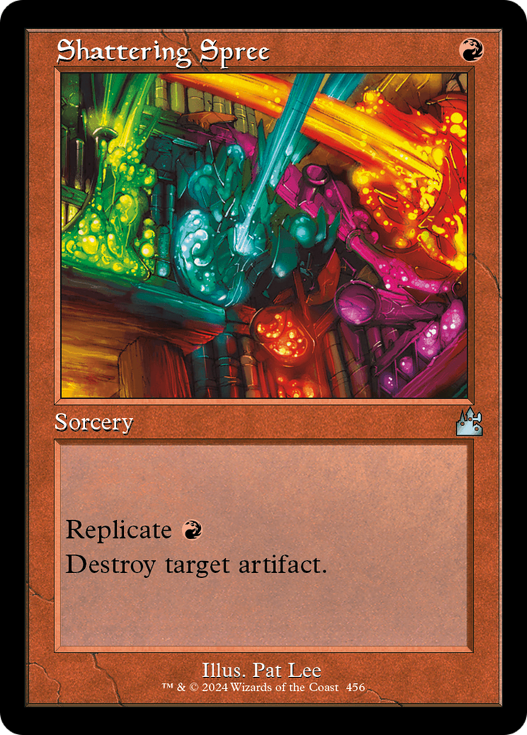 Shattering Spree (Retro Frame) [Ravnica Remastered] | Gear Gaming Bentonville