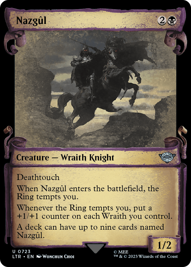 Nazgul (0723) [The Lord of the Rings: Tales of Middle-Earth Showcase Scrolls] | Gear Gaming Bentonville