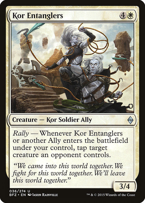 Kor Entanglers [Battle for Zendikar] | Gear Gaming Bentonville