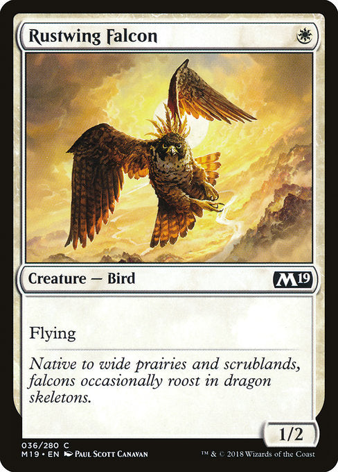 Rustwing Falcon [Core Set 2019] | Gear Gaming Bentonville