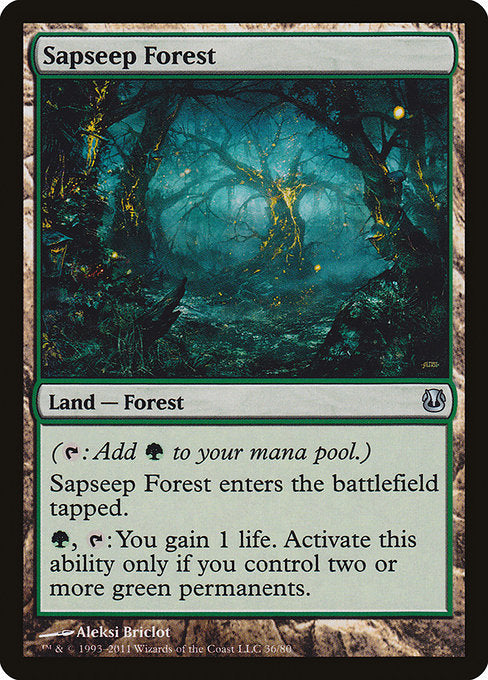 Sapseep Forest [Duel Decks: Ajani vs. Nicol Bolas] | Gear Gaming Bentonville