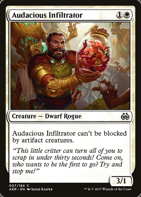 Audacious Infiltrator [Aether Revolt] | Gear Gaming Bentonville