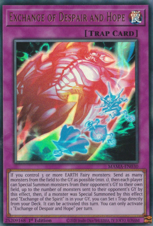 Exchange of Despair and Hope [MAMA-EN030] Ultra Rare | Gear Gaming Bentonville