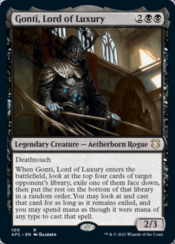 Gonti, Lord of Luxury [Dungeons & Dragons: Adventures in the Forgotten Realms Commander] | Gear Gaming Bentonville