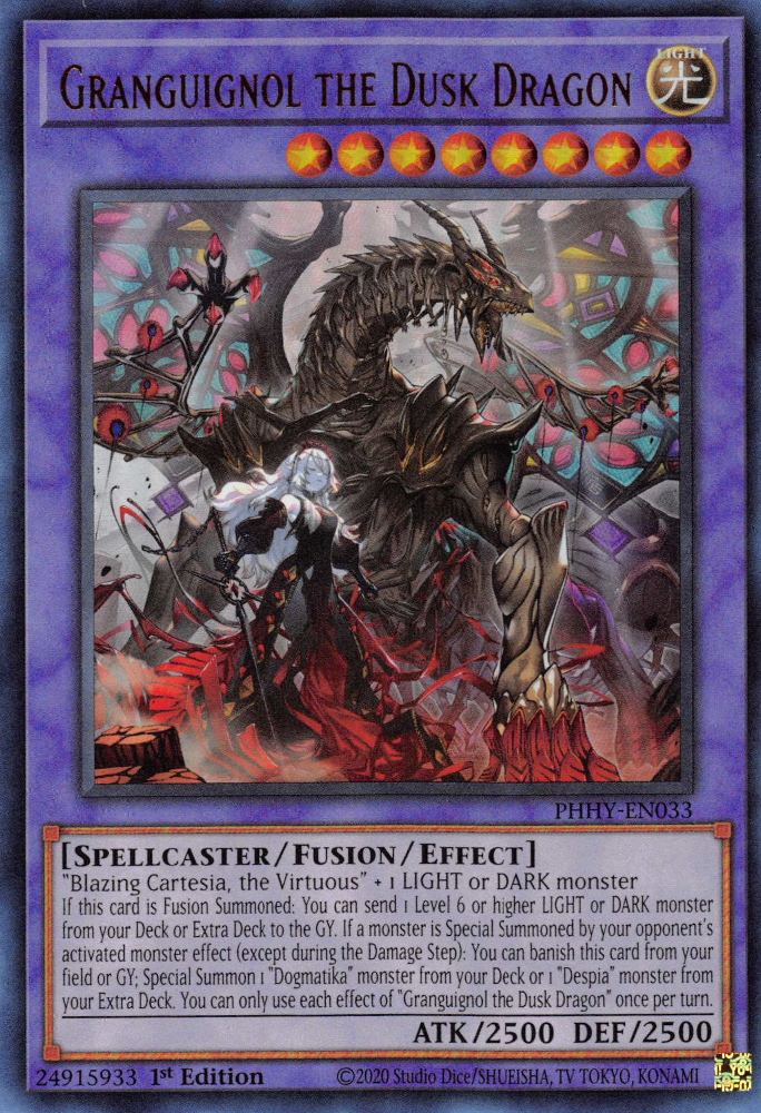 Granguignol the Dusk Dragon [PHHY-EN033] Ultra Rare | Gear Gaming Bentonville