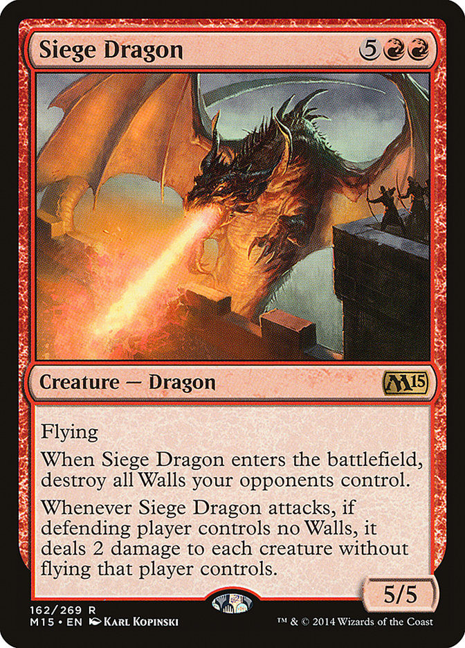 Siege Dragon [Magic 2015] | Gear Gaming Bentonville