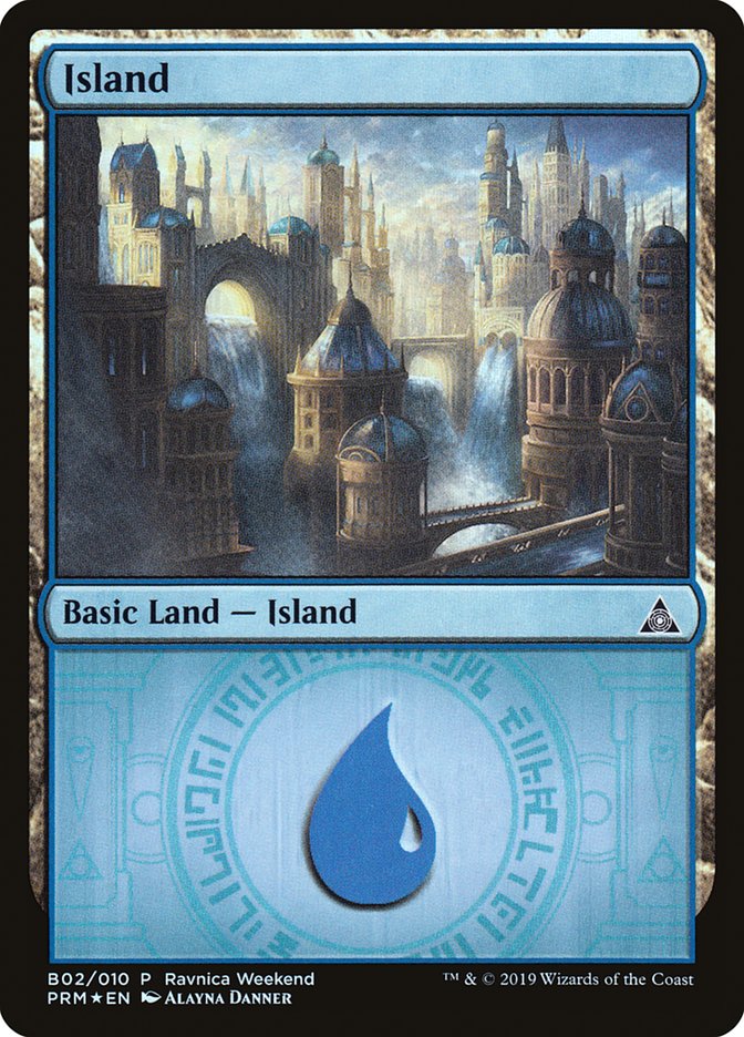 Island (B02) [Ravnica Allegiance Guild Kit] | Gear Gaming Bentonville