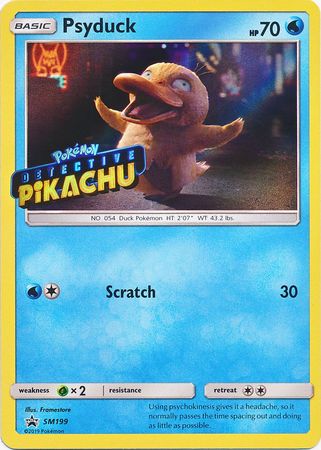 Psyduck Detective (SM199) (Pikachu Stamped) [Sun & Moon: Black Star Promos] | Gear Gaming Bentonville